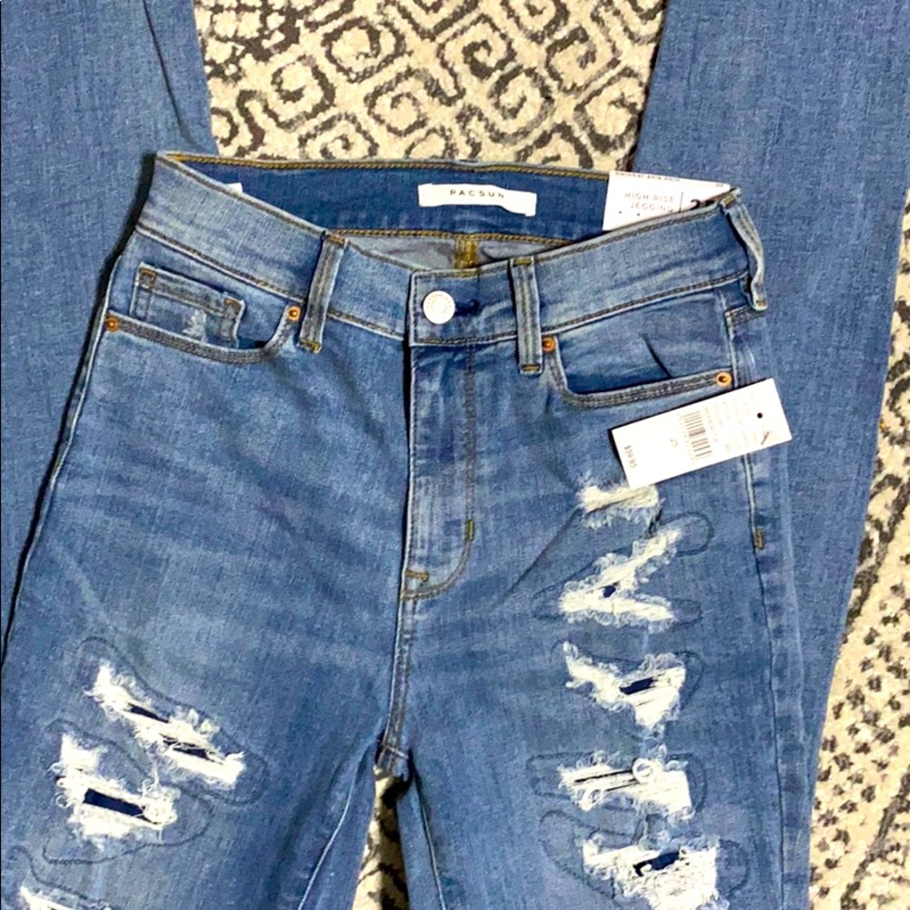 Pac Sun, hi rise, jeggings, bnwt